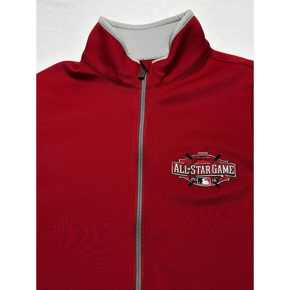 2015 MLB ALL-STAR Game Antigua Women's Jacket Red Great American Ballpark Cincy - Picture 2 of 12